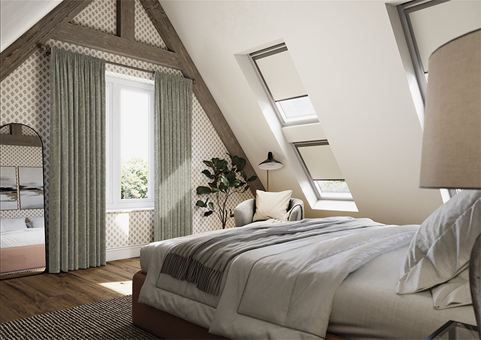 Crushed Velvet, Ivory - Made to Measure Curtains - Image 7